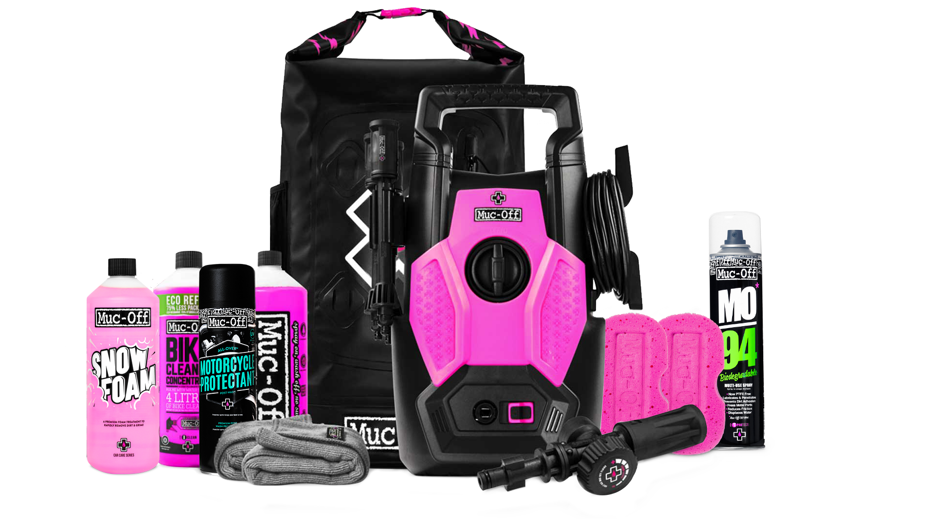 Muc-Off Ultimate Pressure Washer Bundle - Motorcycle
